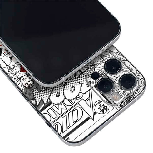 DC Comics Superman Comic Pattern Logo in Red iPhone 12 Pro Max Skin