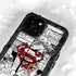 DC Comics Superman Comic Pattern Logo in Red iPhone 13 Mini Waterproof Case