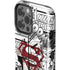 DC Comics Superman Comic Pattern Logo in Red iPhone 13 Pro Max Impact Case