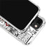 DC Comics Superman Comic Pattern Logo in Red iPhone 14 Plus Clear Case