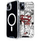 DC Comics Superman Comic Pattern Logo in Red iPhone 14 Plus MagSafe Case