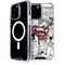 DC Comics Superman Comic Pattern Logo in Red iPhone 14 Pro Max MagSafe Case
