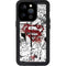 DC Comics Superman Comic Pattern Logo in Red iPhone 14 Pro Waterproof Case