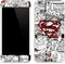 DC Comics Superman Comic Pattern Logo in Red iPhone 6/6s Plus Skin