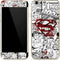 DC Comics Superman Comic Pattern Logo in Red iPhone 6/6s Skin