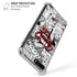 DC Comics Superman Comic Pattern Logo in Red iPhone 7/8 Plus Clear Case