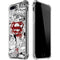 DC Comics Superman Comic Pattern Logo in Red iPhone 7/8 Plus Clear Case