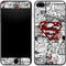 DC Comics Superman Comic Pattern Logo in Red iPhone 7 Plus Skin