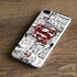 DC Comics Superman Comic Pattern Logo in Red iPhone 7 Plus Skin
