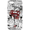 DC Comics Superman Comic Pattern Logo in Red iPhone 8 Pro Case