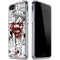 DC Comics Superman Comic Pattern Logo in Red iPhone SE (2nd & 3rd Gen) Clear Case