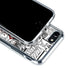 DC Comics Superman Comic Pattern Logo in Red iPhone SE (2nd & 3rd Gen) Clear Case