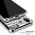 DC Comics Superman Comic Pattern Logo in Red iPhone XR Clear Case