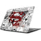 DC Comics Superman Comic Pattern Logo in Red Apple MacBook Skin