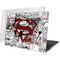 DC Comics Superman Comic Pattern Logo in Red MacBook Pro 16in (2019-20) Case plus Skin