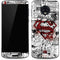 DC Comics Superman Comic Pattern Logo in Red Moto G6 Skin