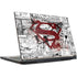 DC Comics Superman Comic Pattern Logo in Red MSI GS65 Stealth Laptop Skin