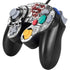 DC Comics Superman Comic Pattern Logo in Red Nintendo GameCube Controller Skin