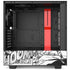 DC Comics Superman Comic Pattern Logo in Red NZXT H510 Compact ATX Mid-Tower Case Skin