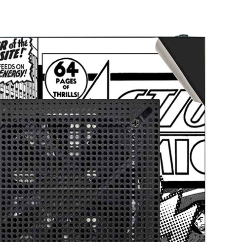 DC Comics Superman Comic Pattern Logo in Red NZXT H510 Compact ATX Mid-Tower Case Skin