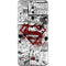 DC Comics Superman Comic Pattern Logo in Red OnePlus 7 Pro Skin