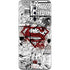 DC Comics Superman Comic Pattern Logo in Red OnePlus 7 Pro Skin