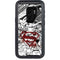 DC Comics Superman Comic Pattern Logo in Red Otterbox Defender Galaxy Skin