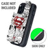 DC Comics Superman Comic Pattern Logo in Red Otterbox Defender iPhone Skin