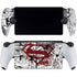 DC Comics Superman Comic Pattern Logo in Red PlayStation Portal Remote Player Skin