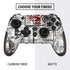 DC Comics Superman Comic Pattern Logo in Red PlayStation Scuf Vantage 2 Controller Skin
