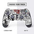 DC Comics Superman Comic Pattern Logo in Red PS4 Controller Skin