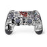 DC Comics Superman Comic Pattern Logo in Red PS4 Pro/Slim Controller Skin