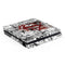 DC Comics Superman Comic Pattern Logo in Red PS4 Slim Skin