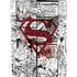DC Comics Superman Comic Pattern Logo in Red PS5 Console Skin