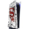 DC Comics Superman Comic Pattern Logo in Red PS5 Digital Edition Console Skin
