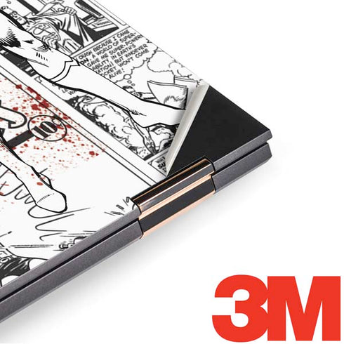 DC Comics Superman Comic Pattern Logo in Red HP Spectre Skin