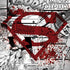 DC Comics Superman Comic Pattern Logo in Red HP Spectre Skin