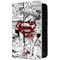 DC Comics Superman Comic Pattern Logo in Red Surface Duo Skin