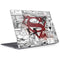 DC Comics Superman Comic Pattern Logo in Red Surface Laptop 2 Skin