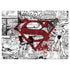 DC Comics Superman Comic Pattern Logo in Red Surface Laptop 2 Skin