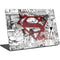 DC Comics Superman Comic Pattern Logo in Red Surface Laptop 4 15in Skin