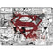 DC Comics Superman Comic Pattern Logo in Red Surface Pro 8 Skin