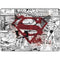 DC Comics Superman Comic Pattern Logo in Red Surface Pro 9 Skin