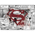 DC Comics Superman Comic Pattern Logo in Red Surface Pro 9 Skin