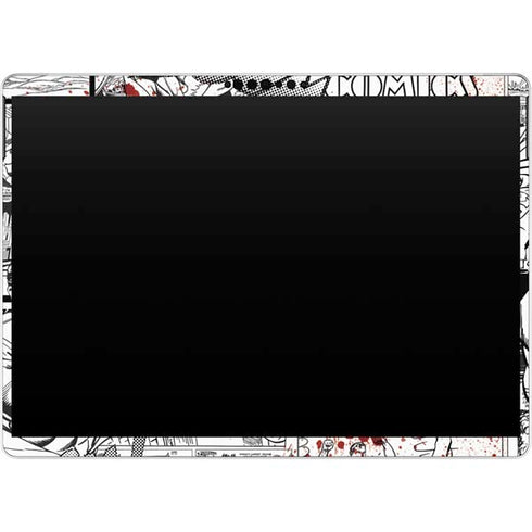 DC Comics Superman Comic Pattern Logo in Red Surface Pro 9 Skin