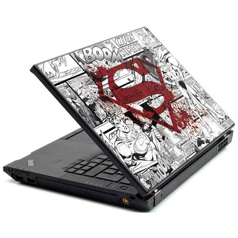 DC Comics Superman Comic Pattern Logo in Red T440s Skin