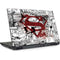 DC Comics Superman Comic Pattern Logo in Red Lenovo ThinkPad Skin