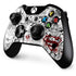 DC Comics Superman Comic Pattern Logo in Red Xbox One Controller Skin