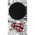 DC Comics Superman Comic Pattern Logo in Red Xbox Series S Console Skin