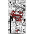 DC Comics Superman Comic Pattern Logo in Red Xbox Series X Console Skin